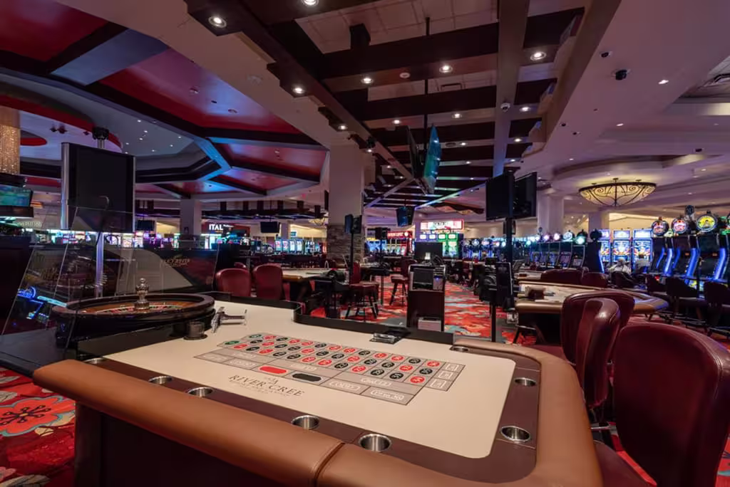 River Cree Resort & Casino — rozbudowane kasyno nad rzeką